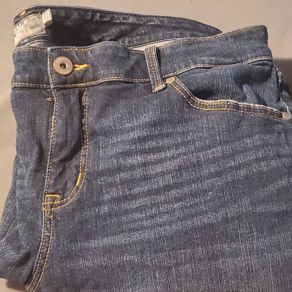 Torrid Dark Blue Boyfriend Straight Jeans